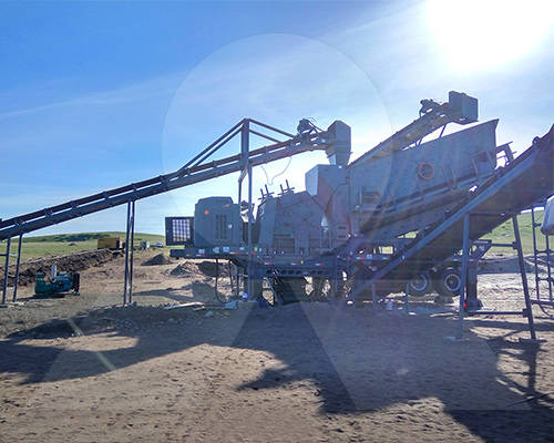 移動(dòng)反擊破作業(yè)現(xiàn)場